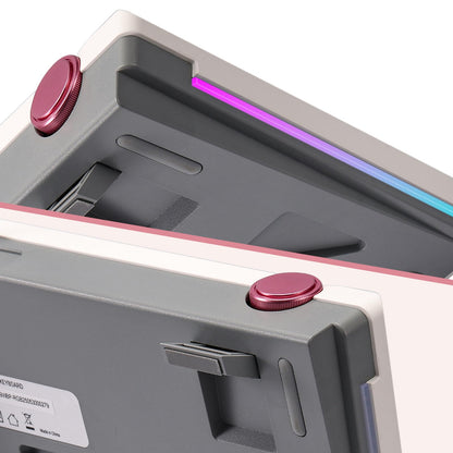 Redragon K729 80% Wired Gasket RGB Gaming Keyboard, 87 Keys TKL Mechanical Keyboard w/Knob Control, Mix-Color PBT Keycaps, Hot-Swap South-Facing Socket & 5-Layer Dampener, Custom Linear Switch