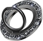 SYNCWIRE Magnetic Phone Ring Holder for MagSafe - Glitter Phone Grip Stand with 360° Rotation & Reinforced Hinge, Compatible with iPhone 16 15 14 13 Pro Max Plus MagSafe Accessories - Glitter Black