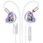 Audiovance Vibes 202MC USB-C HiFi Wired Earbuds, Type-C Headphones with Mic