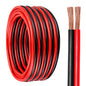 14 Gauge Wire 2 Conductors Copper Wire, 14 AWG Battery Cable, 200FT