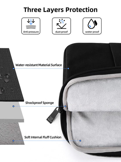 EVICIV Laptop Sleeve Case 19 inch, Portable Computer Cover Bag/Handbags