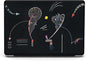 Berkin Arts for MacBook Air 15 inch Case 2025 2024 2023 Release M4 A3241 M3 A3114 M2 A2941 with Keyboard Cover & Screen Protector Naive Art Illustrated (Two Sides by Kandinsky)