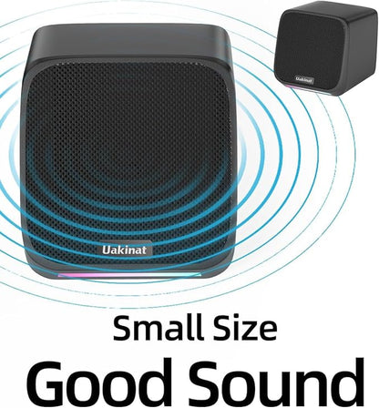 Computer Speakers,Computer Speakers for Desktop PC,Desktop Speakers,Small Computer Speakers USB Powered 3.5mm Aux Speaker for PC,Laptop,Tablet,Phone