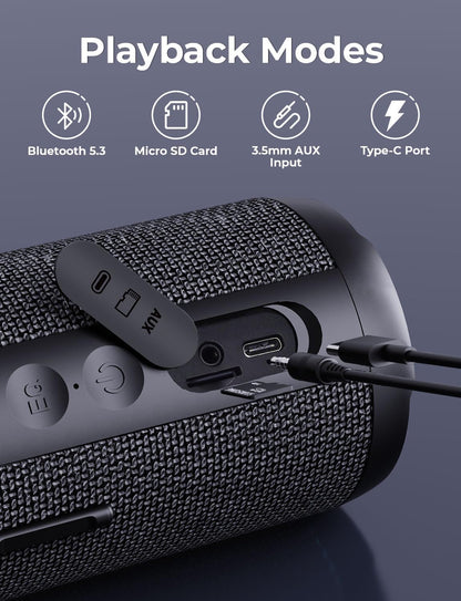 RIENOK Portable Bluetooth Speaker 30W