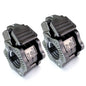 Adjustable Barbell Clips (2-Pack), Fits 0.98-1.1" Olympic & Standard Bars, Secure Locking Collars for Weight Lifting Strength Training (Balck)