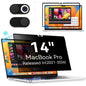 13.3 Inch Laptop Privacy Screen Compatible with Lenovo Hp Dell Acer Asus Thinkpad Envy Xps, 16:10 Aspect Removable Anti Glare Blue Light Filter Protector,13 in Computer Monitor Privacy Shield