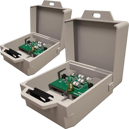 Tupavco Outdoor Ethernet Surge Protector (2 Pack) PoE+ Gigabit