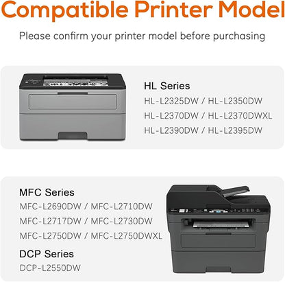 Compatible DR730 Drum Unit (NOT Toner) Replacement for Brother DR730 DR 730 for MFC-L2710DW MFC-L2750DW HL-L2350DW HL-L2395DW HL-L2370DW HL-L2390DW HL-L2379DW DCP-L2550DW Printer (2 Drum)
