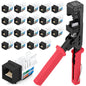 Everest 45Term - 45° Angled Speed Termination Keystone Tool Set