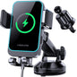 Wireless Car Charger, 15W Fast Charging Auto Clamping Car Mount Charger