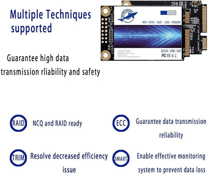 Dogfish Msata 60GB Internal Solid State Drive Mini Sata SSD Disk