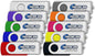 ABLAZE Custom Flash Drive 1GB 100 Pack, Personalized USB Drives Custom USB 2.0 Thumb Drives 100 Pack Memory Stick (Mixcolors)
