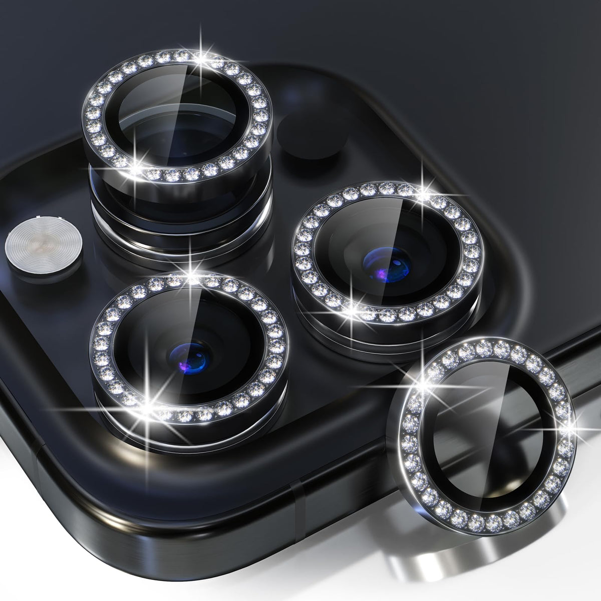 Choiche for iPhone 15 Pro/iPhone 15 Pro Max Camera Lens Protector
