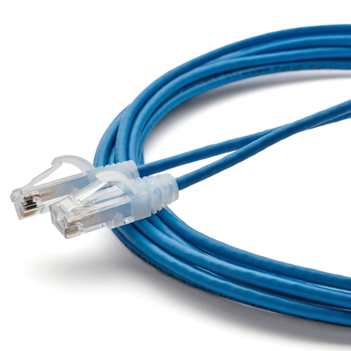 TRUECABLE Cat6 Component Rated Patch Cable, Unshielded (U/UTP), 14ft, Blue, 28AWG Stranded Pure Copper, Snagless 10G High-Speed Ethernet Cable, PoE++ 4PPoE 100W, UL Listed, RoHS-3, 1 Pack