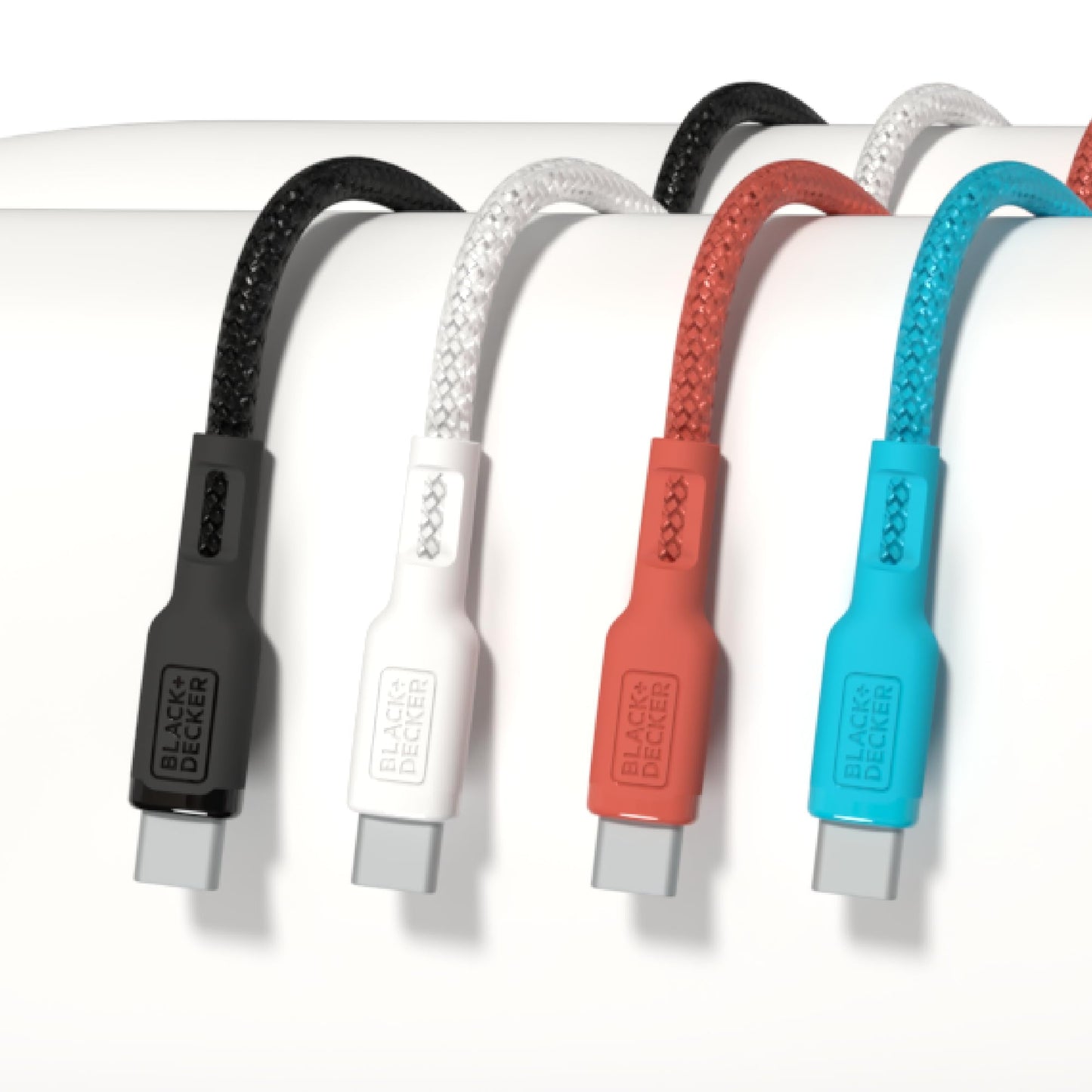 BLACK+DECKER USB C Multi Charging Cable, Fast Multi Charger Cable w/Adapter