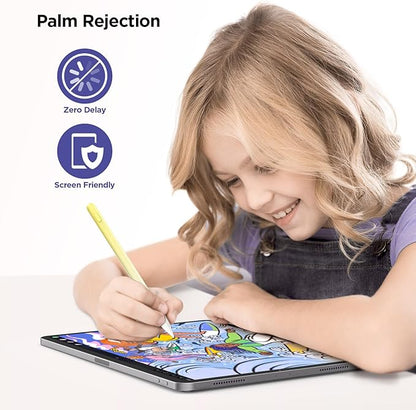 Apple iPad Pencil Alternative, 15Min Fast Charge, Palm Rejection & Tilt Sensitivity for iPad 2018-2024, Pro 12.9/11/13", "M4, Air 5/4/3/11"-13", Mini 6/5
