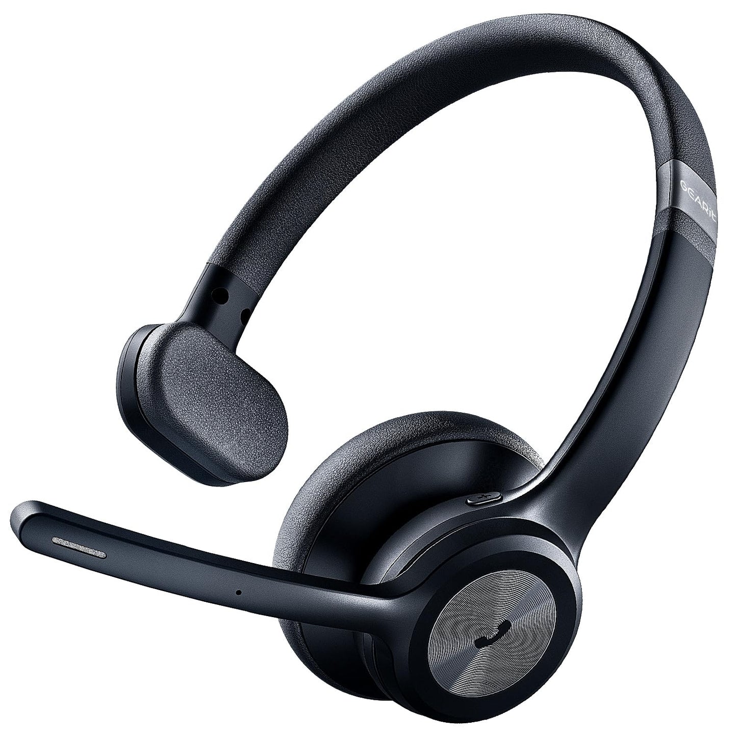 GEARit Wireless Bluetooth Headset with Mic - 35 Hrs Talk Time - for Trucker, w/Noise Cancelling Microphone & Mute Button - Easy to Set Up Wireless for Work, Phone Calls, Homes, Offices