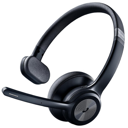 GEARit Wireless Bluetooth Headset with Mic - 35 Hrs Talk Time - for Trucker, w/Noise Cancelling Microphone & Mute Button - Easy to Set Up Wireless for Work, Phone Calls, Homes, Offices