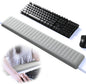 UnivoColors PostureUp L-Shaped Desk Long Wrist Rest Elbow, Non-Slip, Memory Foam, Desk Edge Support, Ergonomic Design for Long-Hour Work (23.6 * 3.9 inch One-Piece Design,Grey)