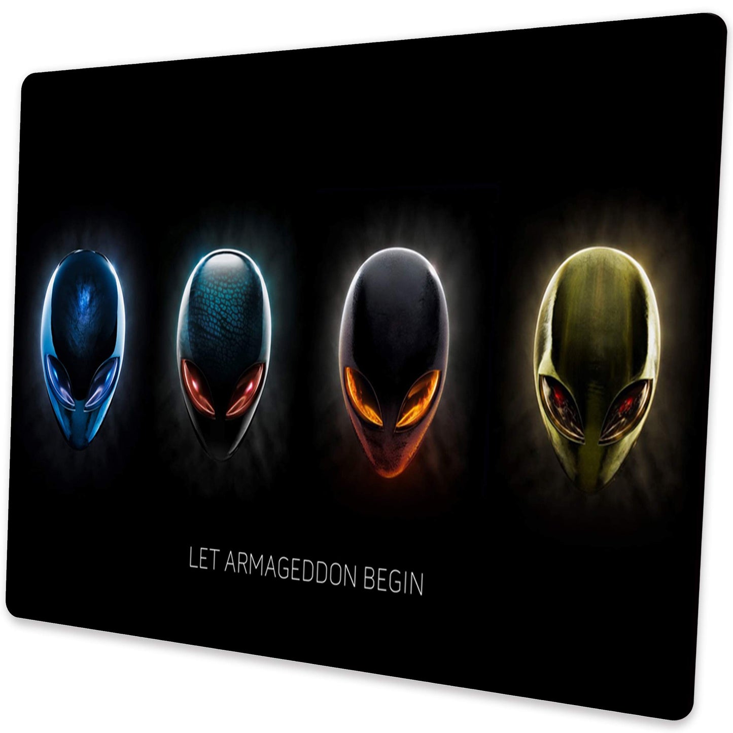 SHALYSONG Alien Mouse pad, Personalized Design sci-fi Computer Mouse pad