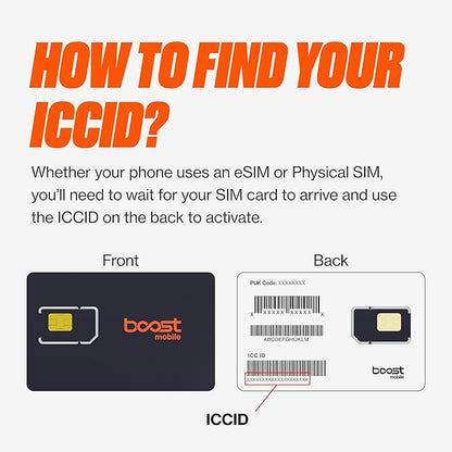 Boost Mobile SIM Kit | $25/mo Forever Unlimited Plan with Auto-Pay | Unlimited Talk, Text & Data | First Month Included | New Customers Only | US Phones Only