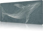 Mouse Pad Large Hand Drawn Whale Non-Slip Gaming Desk Mat with Stitched Edge Laptop Keyboard Desk Pad for Work Home Gaming (35.4 x 15.7 Inches)