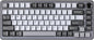 YUNZII B75 Mechanical Keyboard,75% Layout with Knob,Hot Swappable RGB Backlit Gasket Mounted, Creamy Typing, Double-Shot PBT Keycaps,Cherry Profile,for Win/Mac (Dark Grey, Cocoa Cream V2 Switch)