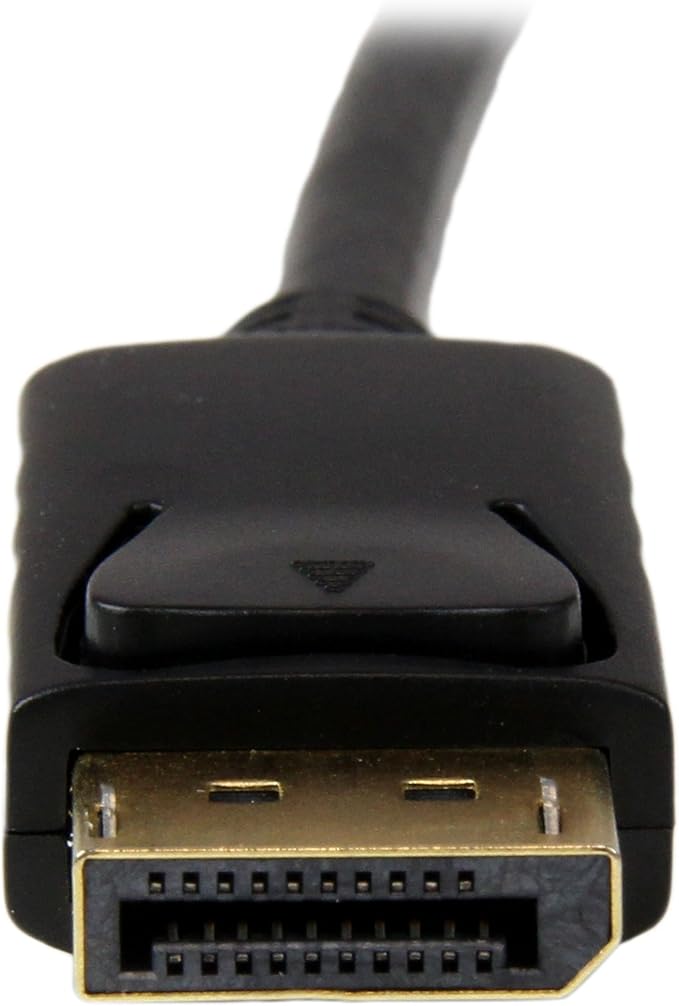 StarTech.com 3ft (1m) DisplayPort to VGA Cable - Active DisplayPort to VGA Adapter Cable - 1080p Video - DP to VGA Monitor Cable - DP 1.2 to VGA Converter - Latching DP Connector (DP2VGAMM3B)