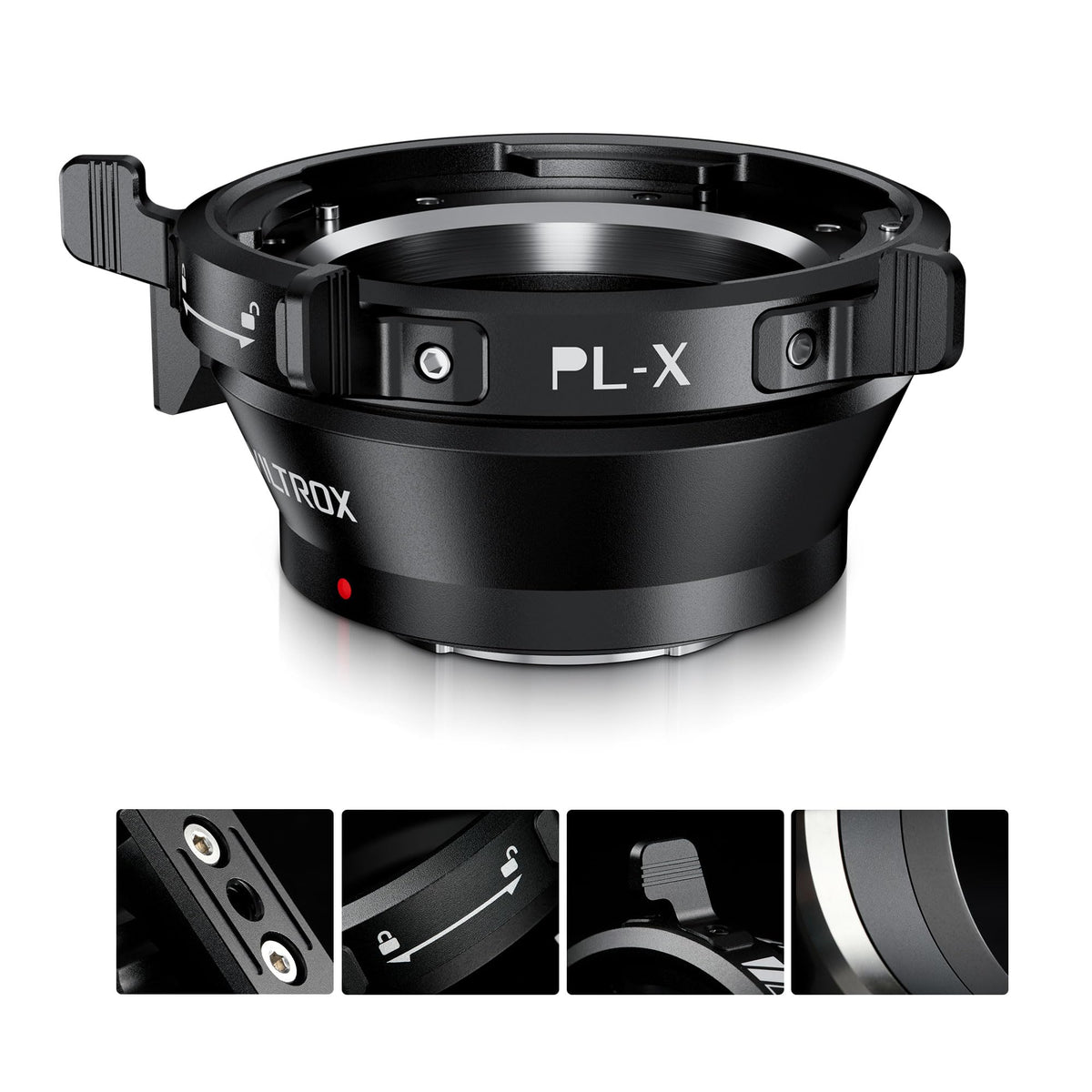 VILTROX PL-Z Lens Adapter, Lens Converter Ring Camera Lens Mount Adapter Ring Compatible with PL Lens to to Z Mount Nikon Mirrorless Camera Z5 Z50 Z6 Z6II Z7 Z7II Zfc