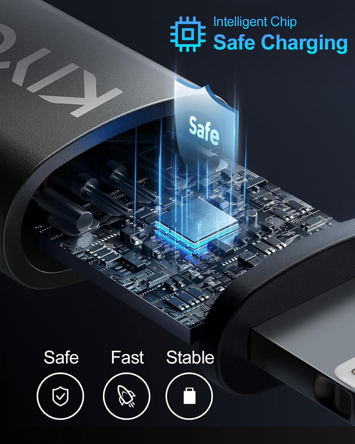 USB A to USB C Cable 3FT/6FT, Coiled USB C Cable for Car, 66W USBC Cable