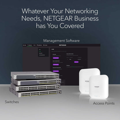 NETGEAR 5-Port Gigabit Ethernet Easy Smart Managed Switch (GS105Ev2)