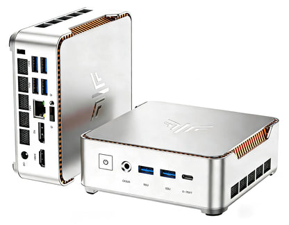 KAMRUI P2 Mini PC Windows 11 Pro, Intel i5-12600H 12 Cores/16 Threads Mini Desktop Computer (Beat i7-1195G7/12450H, Up to 4.5GHz), 16GB RAM 512GB SSD USB3.2/Type-C/Wifi6/BT5.2 for Business Home Office