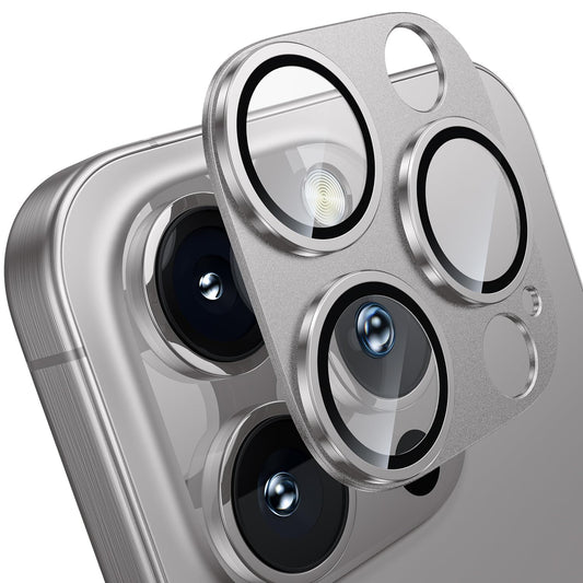 WSKEN for iPhone 16 Pro/iPhone 16 Pro Max Camera Lens Protector - Matte