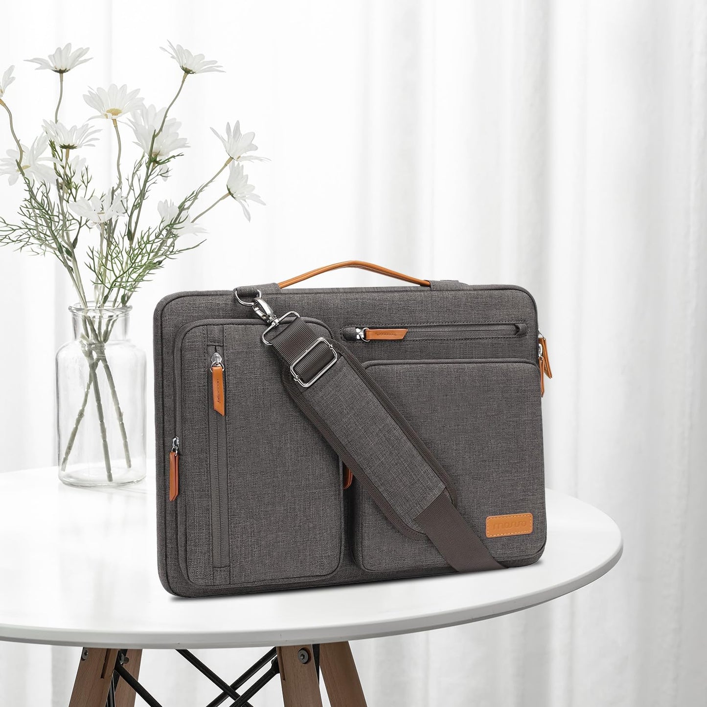 MOSISO 360 Protective Laptop Shoulder Bag, 15-16 inch Computer Bags