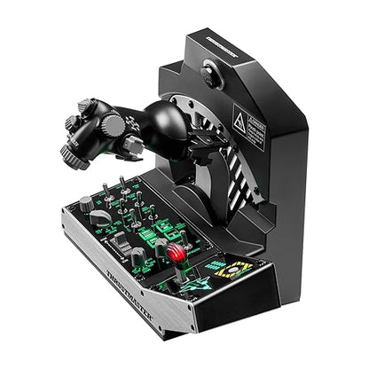 Thrustmaster Viper TQS Mission Pack: Metal Throttle Quadrant System, Throttle and Control Panel Included, 64 Action Buttons, 6 Axes, Licensed by the U.S. Air Force (Compatible with PC)