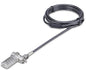 StarTech.com Universal Laptop Cable Lock 6.6ft (2m), Serialized Security Cable, Compatible with Noble Wedge/Nano/K-Slot; TAA