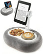 Miledi Tablet Pillow Stand for Bed with 360° Rotating Holder, Gray
