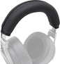 WC BandZ Virtuoso V2 - Silicone Headband Cover for Corsair Virtuoso Headphones by Wicked Cushions | Machine Washable, No More Flaking Leather | for Virtuoso Wireless, XT, and SE | Black