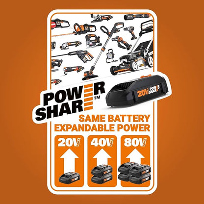 WORX Cordless Stick Vacuum, 20V Handheld Vacuum Cleaner, WX038L.1