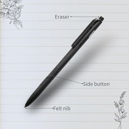 LuxoScribe, Marker Pen for Remarkable 2/Kindle Scribe/SuperNote Device. EMR Stylus Pen with Eraser, 4096 Pressure Sensitivity, Palm Rejection