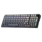 Redragon K744 PRO 99 Keys Wireless Gasket RGB Gaming Keyboard, 3-Mode Mechanical Keyboard w/Hot-Swap Socket, Round PBT Keycaps & 5-Layer Noise Dampening, Custom Linear Switch