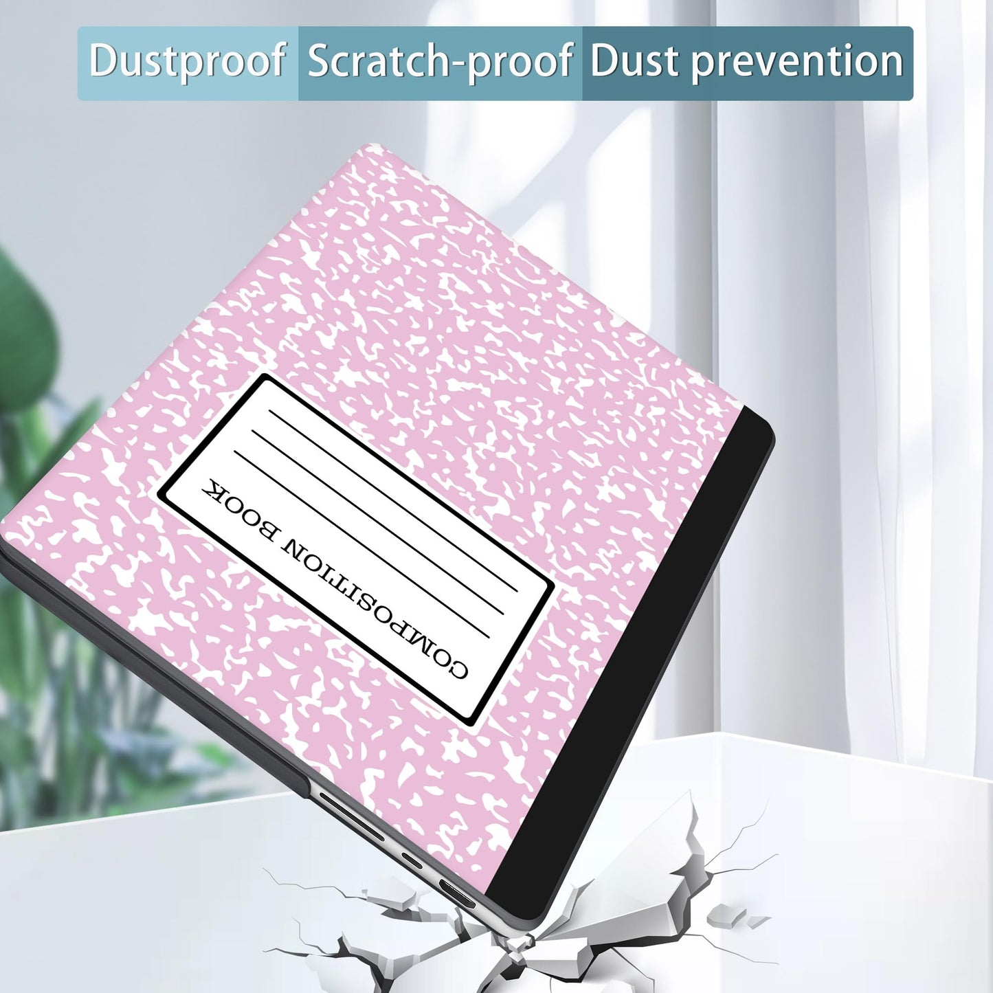 Tuiklol for MacBook Pro 14 Inch Case 2024-2021 Release M4 A3112 A3401 A3185/M3 A2918 A2992/M2 A2779/M1 A2442 Pro/Max,Hard Shell Case with Screen Protector for Touch ID,Composition Book
