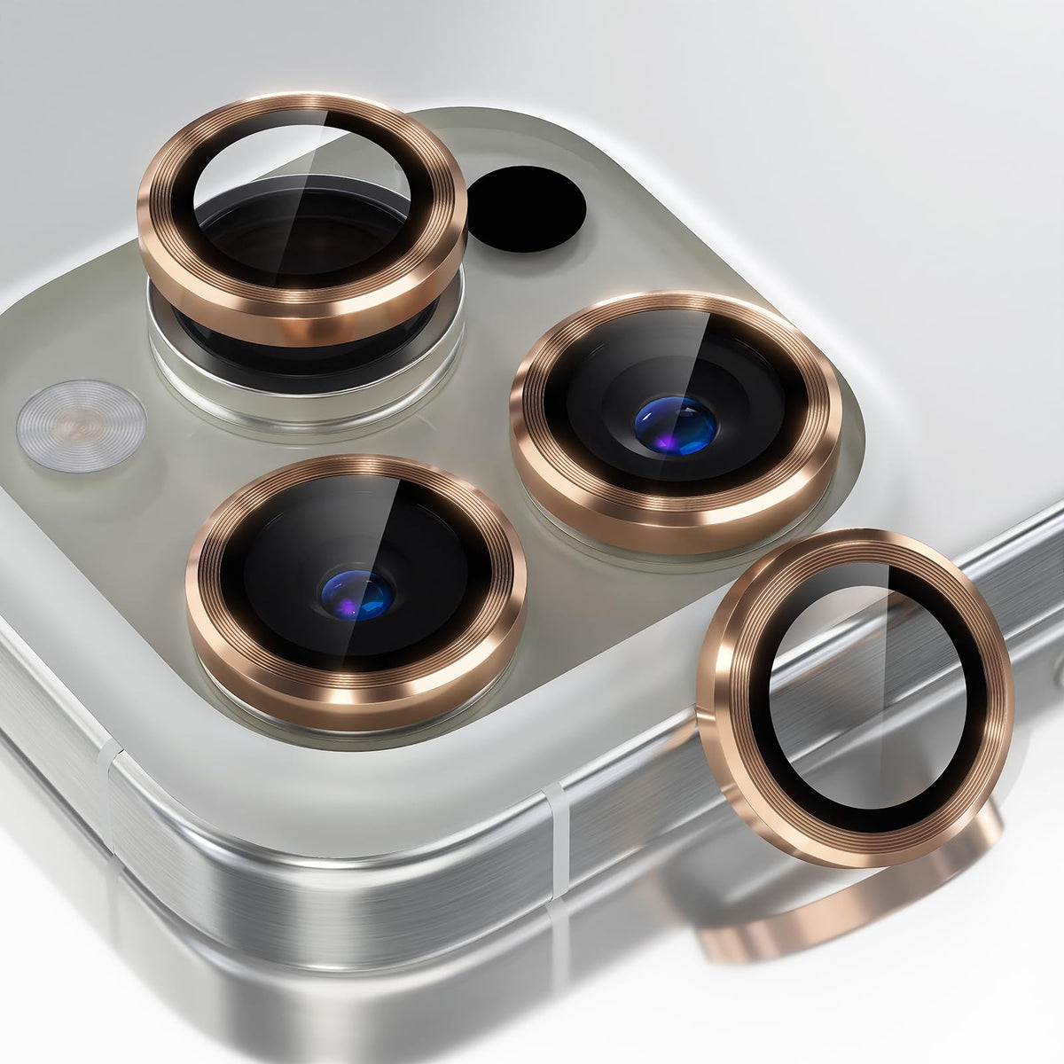 Choiche for iPhone 15 Pro/iPhone 15 Pro Max Camera Lens Protector