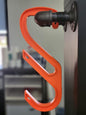 HIGH 5 Hook Double - Heavy Duty, Industrial Safety Hook for Hanging Cables, Cords, Hoses and Welding Leads. 250 lb Capacity (Box of 20)