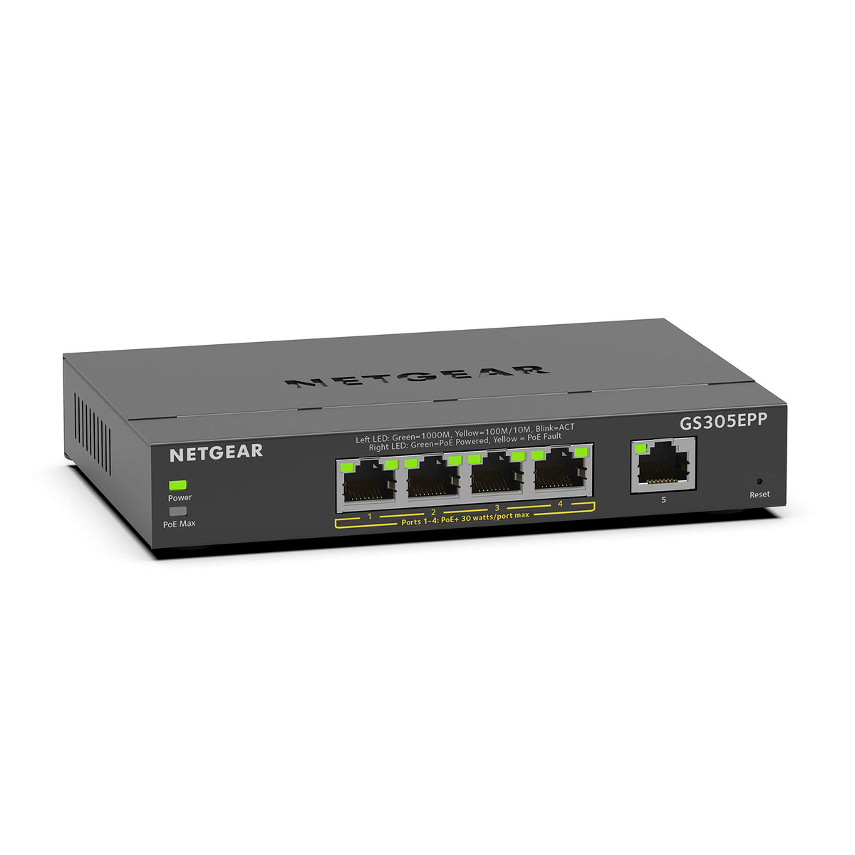 NETGEAR 16-Port PoE Gigabit Ethernet Easy Smart Managed Switch (GS316EP)