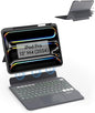 EIP Keyboard Case for iPad Pro 13 inch M4 (2024), 13” Magnetic Detachable Keyboard with Patented Stylus Shortcuts, Adjustable Stand, Seven-Color Backlit [Not for Pro 12.9” 3-6th] [Not for Air 13”].