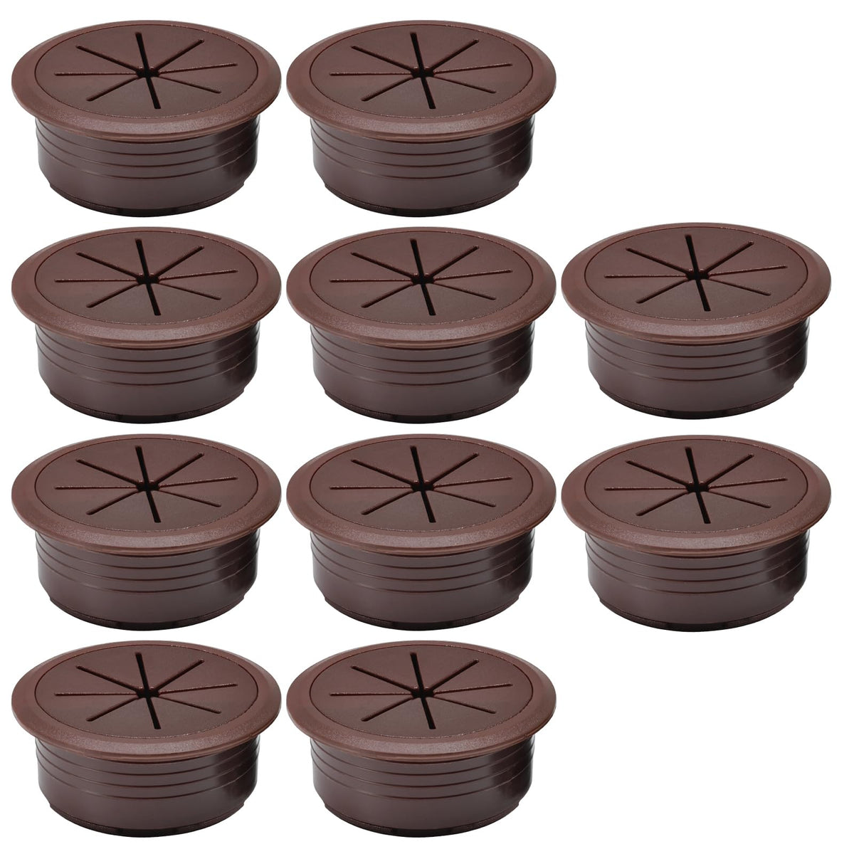 EASYEAH 5 Pcs Desk Grommet 2" / 50 mm, Desk Hole Cover for Cables