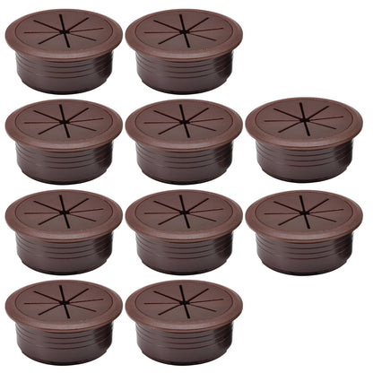 EASYEAH 5 Pcs Desk Grommet 2" / 50 mm, Desk Hole Cover for Cables
