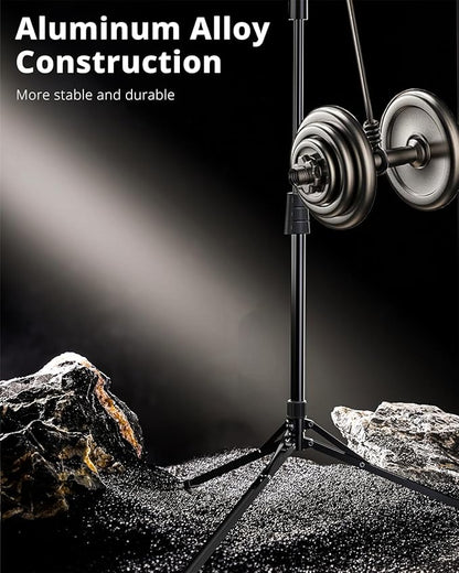 UBeesize 10" LED Light with 62" Tripod Stand, Phone Holder & Remote for iPhone, Video, TikTok, YouTube, Live Streaming, Makeup