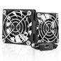 AmRunJe 60mm USB Cooling Fan 2PCS, 5V Brushless DC Fans with Variable Speed